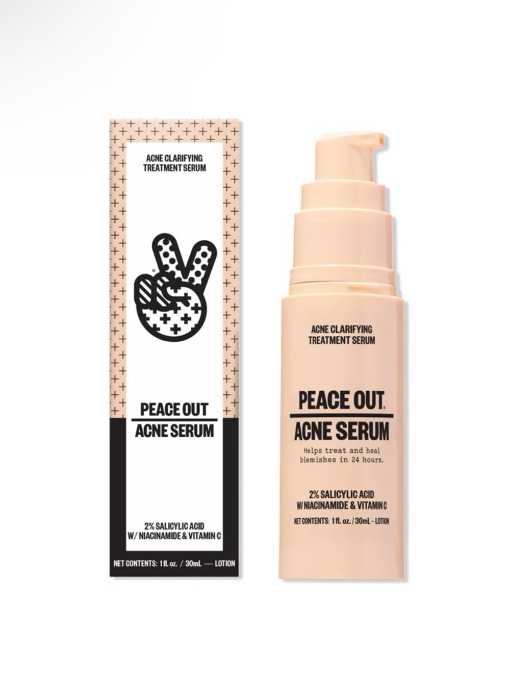 Peace Out Acne Serum - Full size - No box!